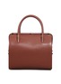 Main View - Click To Enlarge - GABRIELA HEARST - 'SABI' Rose Gold Detail Leather Doctor Bag