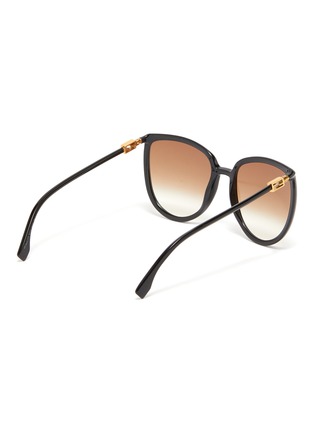 Figure View - Click To Enlarge - FENDI - 'ENTRY BAGUETTE' Acetate Frame Sunglasses