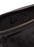 Detail View - Click To Enlarge - BY FAR - 'Kubi' Crystal Buckle Leather Baguette Bag