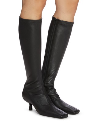 Figure View - Click To Enlarge - BY FAR - 'Rosalia' Knee-Length Leather Boots