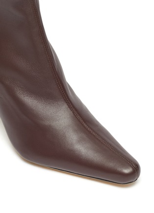 Detail View - Click To Enlarge - BY FAR - 'Stevie' 22 Stretch Leather Ankle Boots