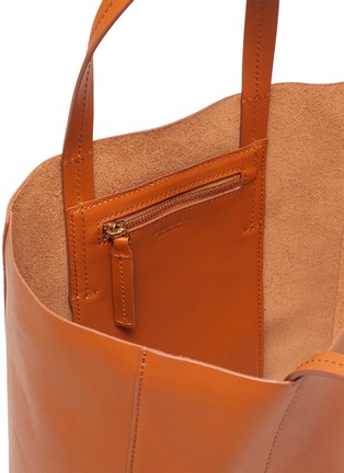 Detail View - Click To Enlarge - OLGA GODOY - NORTH SOUTH' Medium Leather Tote