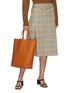 Figure View - Click To Enlarge - OLGA GODOY - NORTH SOUTH' Medium Leather Tote