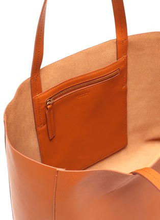 Detail View - Click To Enlarge - OLGA GODOY - 'EAST WEST' Medium Leather Tote