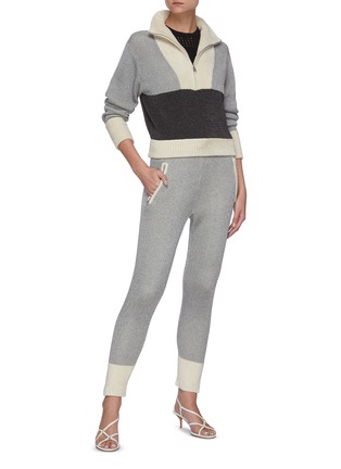 Figure View - Click To Enlarge - 3.1 PHILLIP LIM - High Neck Double Face Sweater