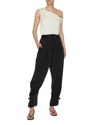 Figure View - Click To Enlarge - 3.1 PHILLIP LIM - Twist Collar Band Off Shoulder Top