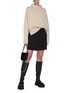 Figure View - Click To Enlarge - HELMUT LANG - Topstitch Mock Neck Sweater