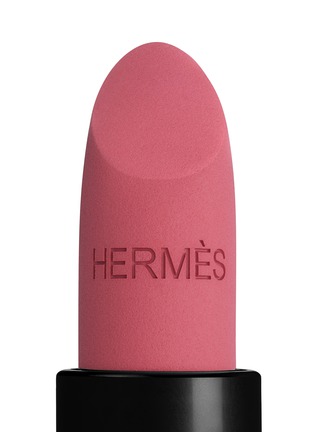 Front View - Click To Enlarge - HERMÈS - Rouge Hermès Matte lipstick limited edition – Rose Nuit