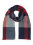 Main View - Click To Enlarge - JOHNSTONS OF ELGIN - Explode Check Merino Wool Scarf