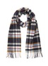 Main View - Click To Enlarge - JOHNSTONS OF ELGIN - Plaid Check Scarf