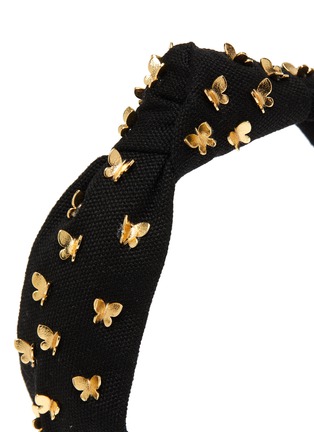 Detail View - Click To Enlarge - LELE SADOUGHI - BUTTERFLY EMBELLISHED KNOTTED KIDS HEADBAND