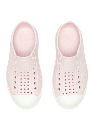Figure View - Click To Enlarge - NATIVE  - 'Jefferson' Perforated Colourblock Toddler Slip-on Sneakers