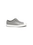 Main View - Click To Enlarge - NATIVE  - 'Jefferson' Perforated Colourblock Junior Slip-on Sneakers