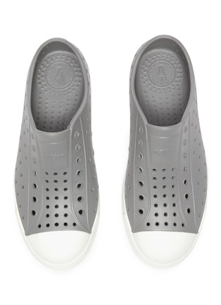 Figure View - Click To Enlarge - NATIVE  - 'Jefferson' Perforated Colourblock Junior Slip-on Sneakers