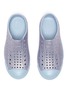 Figure View - Click To Enlarge - NATIVE  - 'Jefferson' Perforated Shimmer Kids Slip-on Sneakers