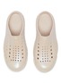 Figure View - Click To Enlarge - NATIVE  - 'Jefferson' Perforated Iridescent Kids Slip-on Sneakers