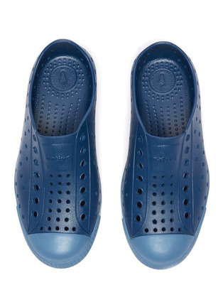 Figure View - Click To Enlarge - NATIVE  - 'Jefferson' Perforated Kids Slip-on Sneakers