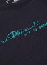  - FILA X 3.1 PHILLIP LIM - Displaced Logo Cropped Crewneck Sweatshirt