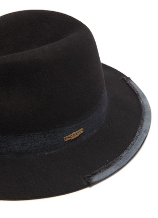 Detail View - Click To Enlarge - MOSSANT - Half Lined Fedora Wool Hat