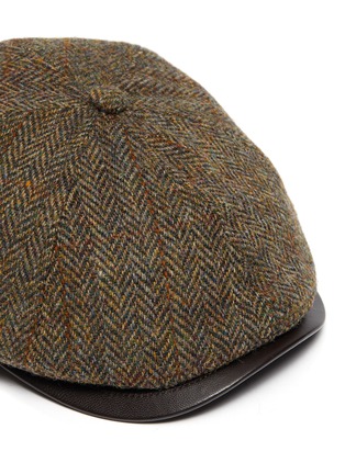 Detail View - Click To Enlarge - MOSSANT - Wool flat cap