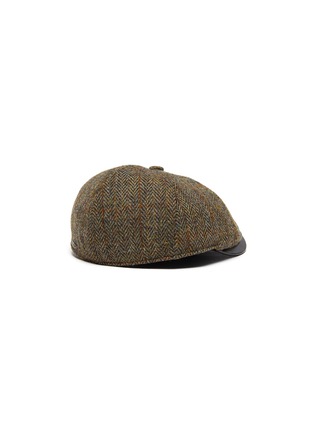 Figure View - Click To Enlarge - MOSSANT - Wool flat cap