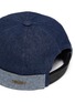 Detail View - Click To Enlarge - MOSSANT - Denim sailor hat