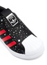 Detail View - Click To Enlarge - ADIDAS - 'SUPERSTAR 360' Kids Splash Paint Slip On Sneakers