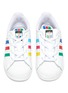 Figure View - Click To Enlarge - ADIDAS - Superstar' Elastic Lace Trefoil Motif Toddler Sneakers