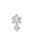 Main View - Click To Enlarge - GENTLE DIAMONDS - Ume' lab grown diamond 9k white gold single stud earring