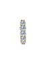 Main View - Click To Enlarge - GENTLE DIAMONDS - Celia' lab grown diamond 9k gold single hoop earring