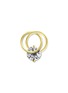 Main View - Click To Enlarge - GENTLE DIAMONDS - Cressida' lab grown diamond 9k gold single earring