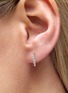  - GENTLE DIAMONDS - Haru' lab grown diamond 9k white gold single stud earring