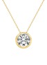 Main View - Click To Enlarge - GENTLE DIAMONDS - Maisie' lab grown diamond 9k gold necklace