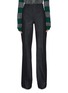 Main View - Click To Enlarge - VICTORIA BECKHAM - Centre Crease Patch Pocket Full Length Denim Jeans