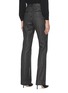 Back View - Click To Enlarge - VICTORIA BECKHAM - Striped crop suiting pants