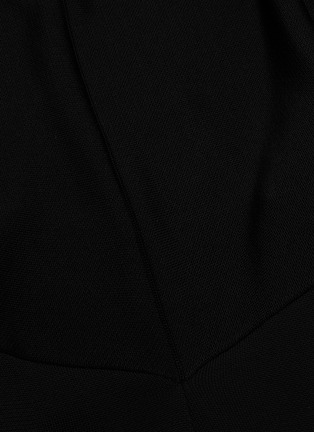Detail View - Click To Enlarge - VICTORIA BECKHAM - Open Back Drape Sleeve Midi Dress