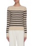 Main View - Click To Enlarge - VINCE - Breton Stripe Cashmere Sweater