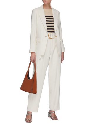 Figure View - Click To Enlarge - VINCE - Breton Stripe Cashmere Sweater