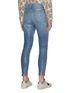 Back View - Click To Enlarge - RAG & BONE - 'Nina' High Rise Crop Denim Skinny Jeans