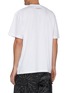 Back View - Click To Enlarge - TOGA VIRILIS - Patch logo cotton T-shirt