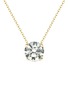 Main View - Click To Enlarge - GENTLE DIAMONDS - 'Four Prong' lab grown diamond 18k gold necklace