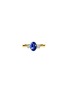 Detail View - Click To Enlarge - GENTLE DIAMONDS - 'Elizabeth' lab grown diamond sapphire 18k gold ring