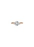 Detail View - Click To Enlarge - GENTLE DIAMONDS - 'Elizabeth' lab grown diamond 18k rose gold ring