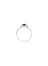 Detail View - Click To Enlarge - GENTLE DIAMONDS - Adeline' lab grown diamond sapphire 18k white gold ring