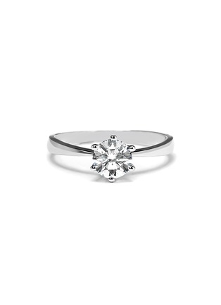 Main View - Click To Enlarge - GENTLE DIAMONDS - Gaia' lab grown diamond 18k white gold ring