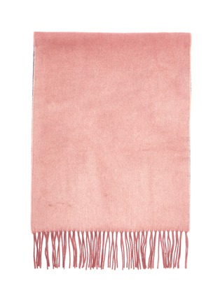Detail View - Click To Enlarge - JOHNSTONS OF ELGIN - Reversible Plain Cashmere Scarf