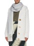 Figure View - Click To Enlarge - JOHNSTONS OF ELGIN - Lightweight Reversible Cashmere Scarf