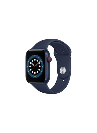 Main View - Click To Enlarge - APPLE - Apple Watch Series 6 – Blue Aluminium Case with Deep Navy Sport Band