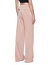 Back View - Click To Enlarge - ALEX PERRY - 'Hartley' Satin Waist Wide Leg Pants