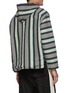 Back View - Click To Enlarge - RHUDE - Poncho puff half zip hoodie